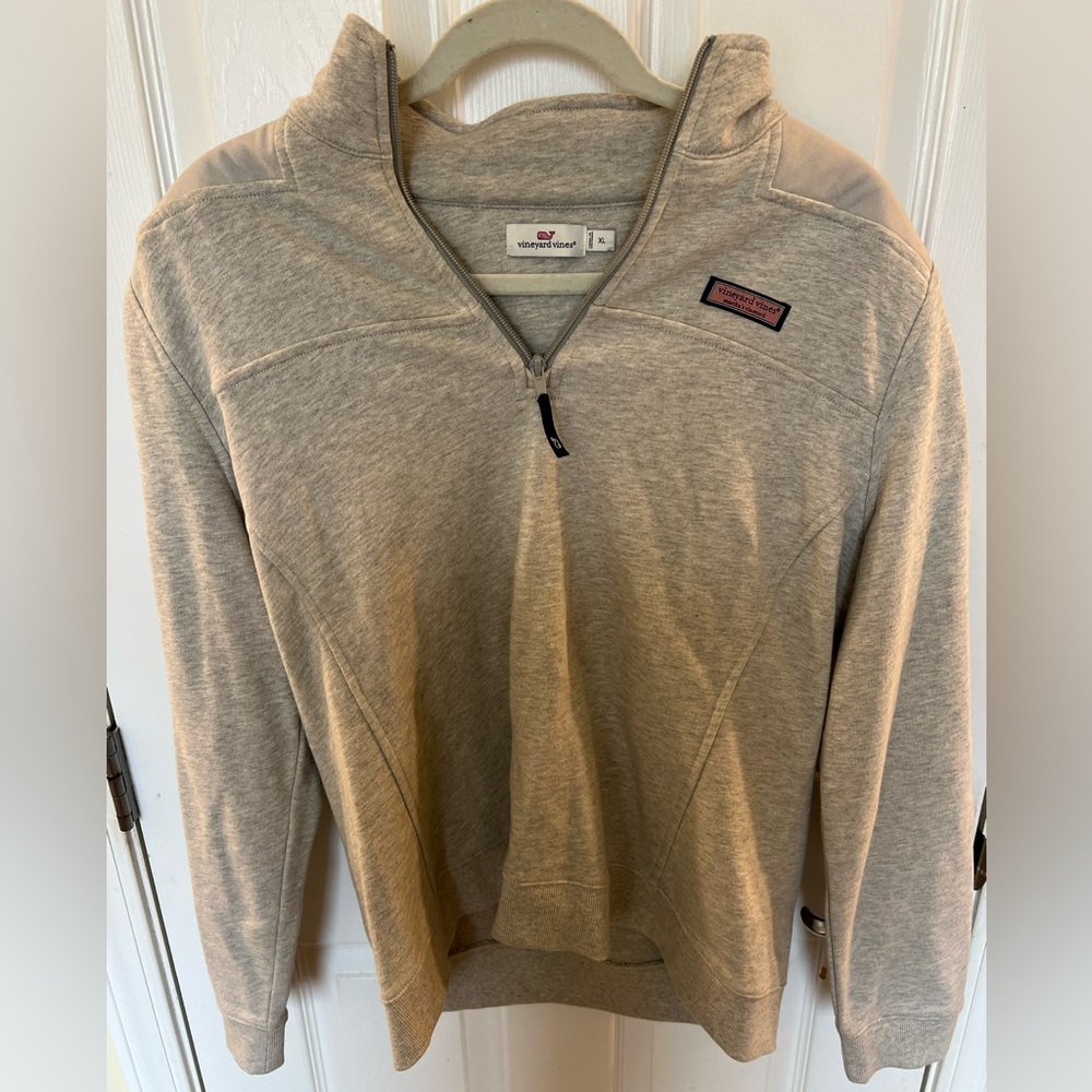 Vineyard Vines Dreamcloth® Relaxed Shep Shirt, Grey, worn once